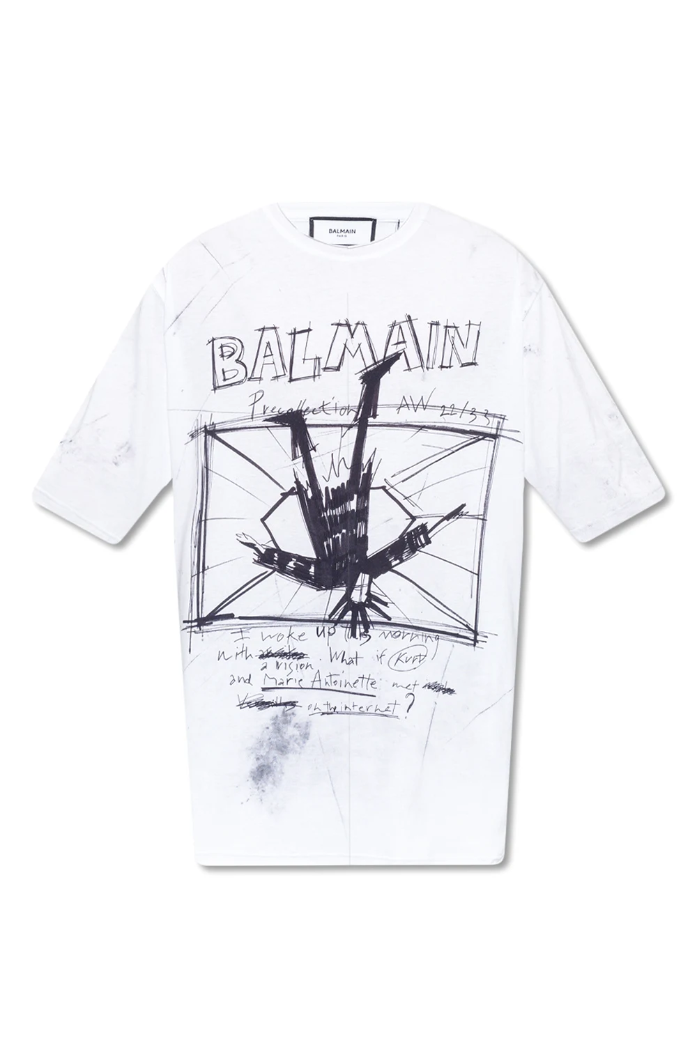 WHITE Printed T-shirt