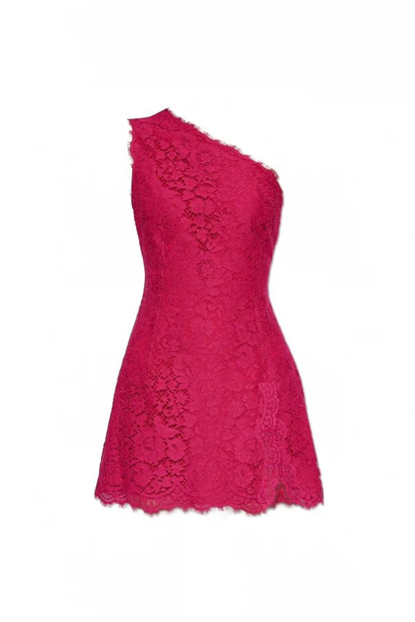 ROSA Spitzenkleid mit schulterfreiem Design