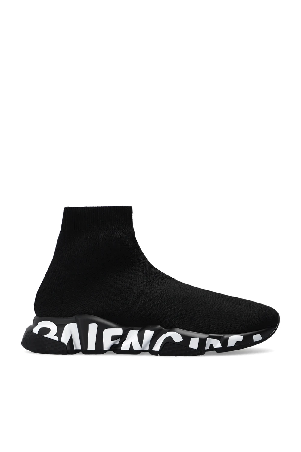 BLACK ‘Speed LT Graffiti’ sock sneakers