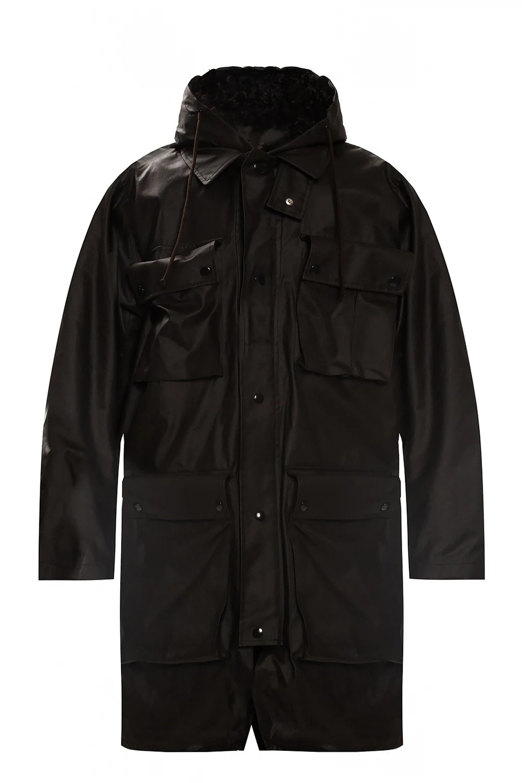 Parka with pockets