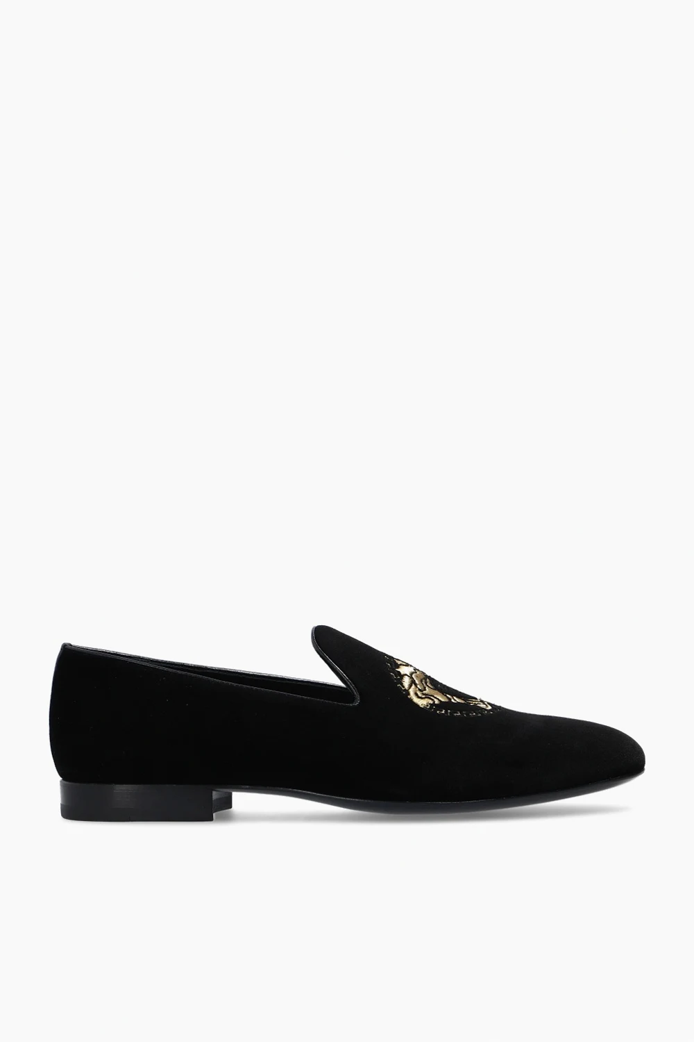Aksamitne buty typu ‘loafers’
