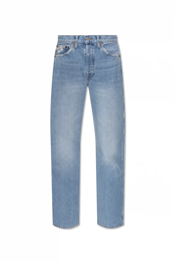 BLAU Jeans mit geradem Bein