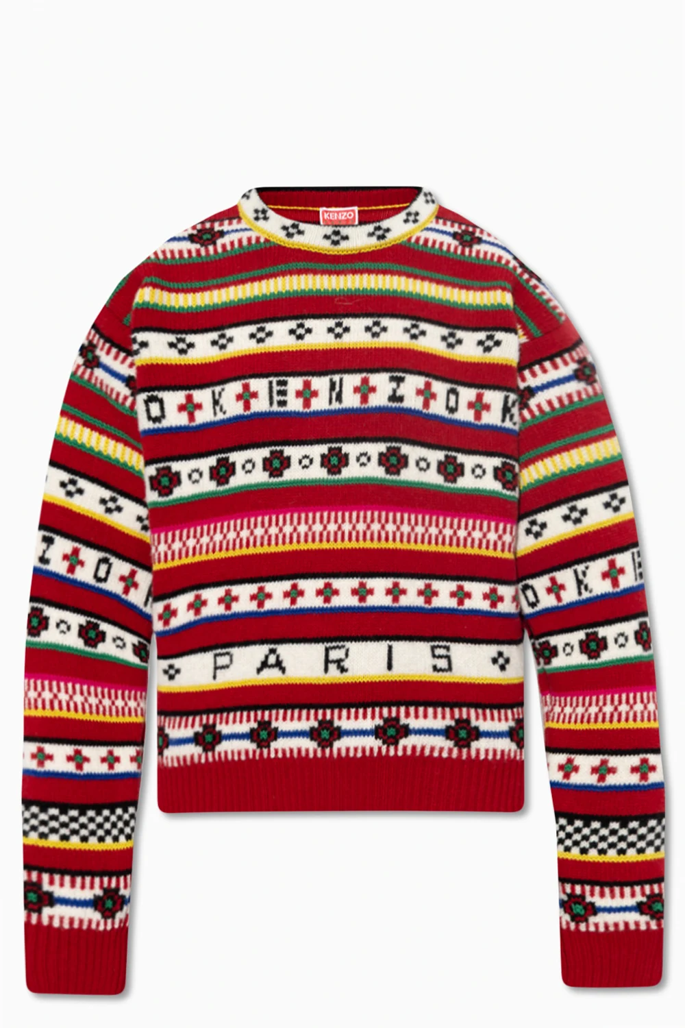 Patterned sweater