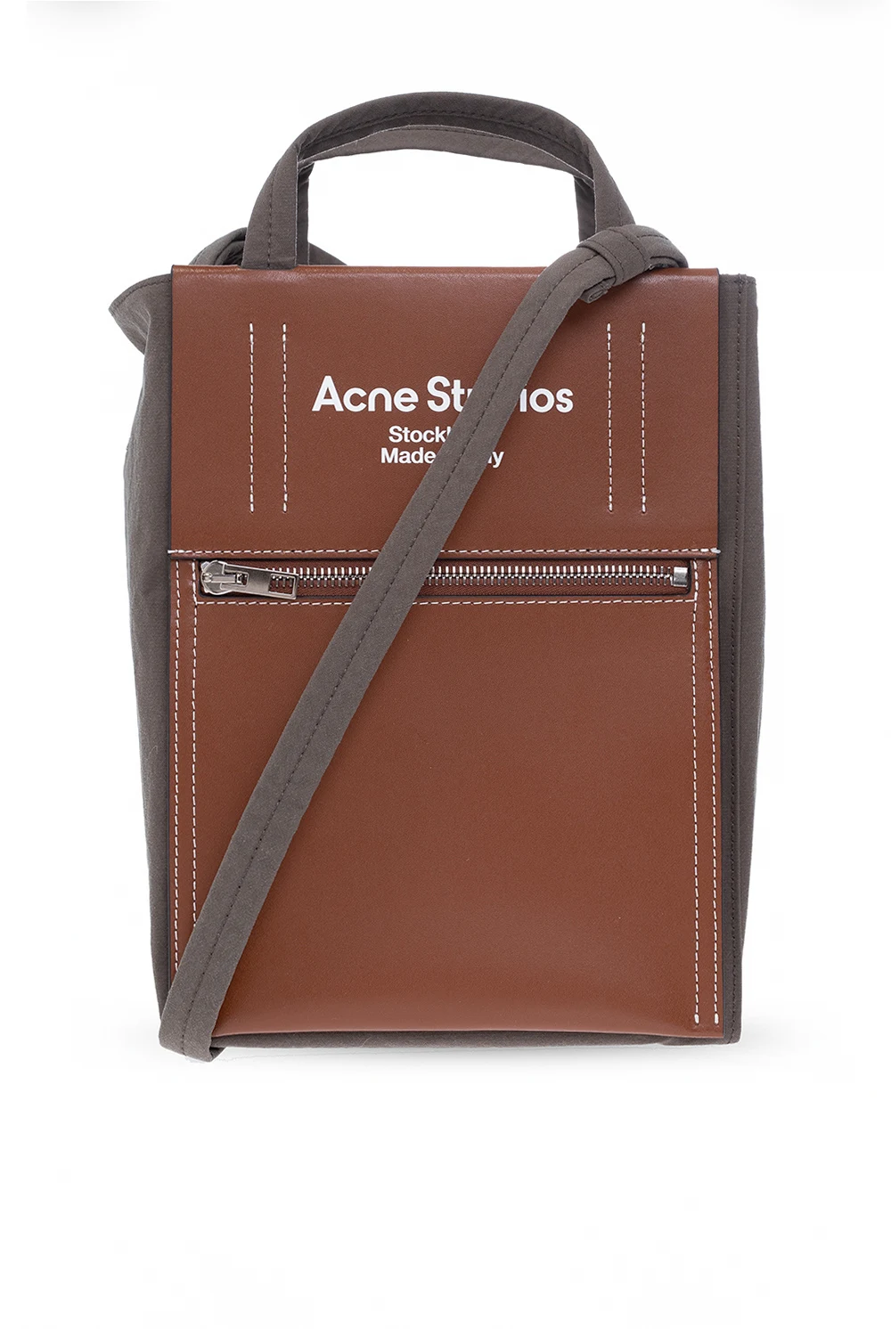 Shoulder bag with logo