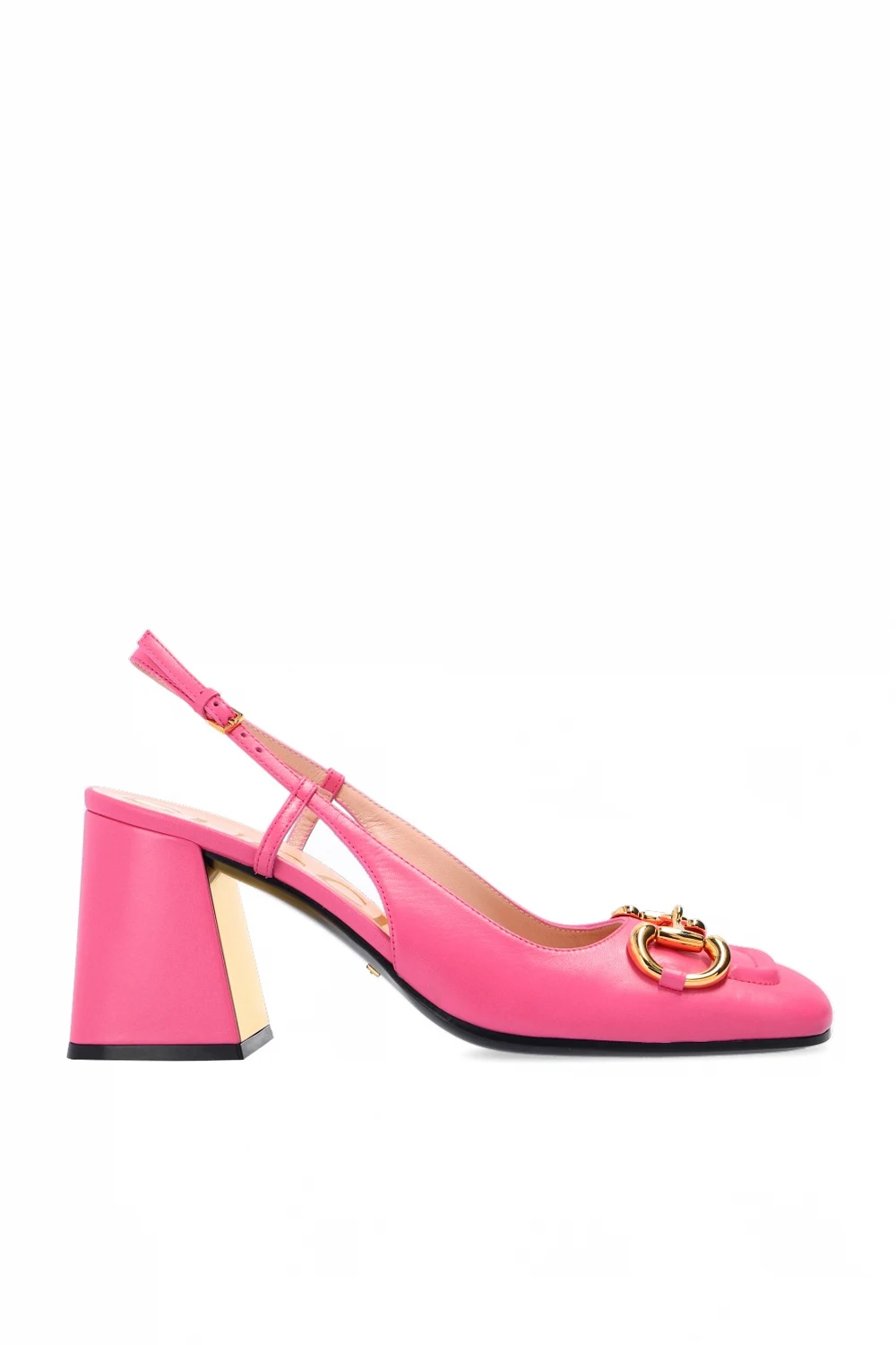 Buty na obcasie z wędzidłem