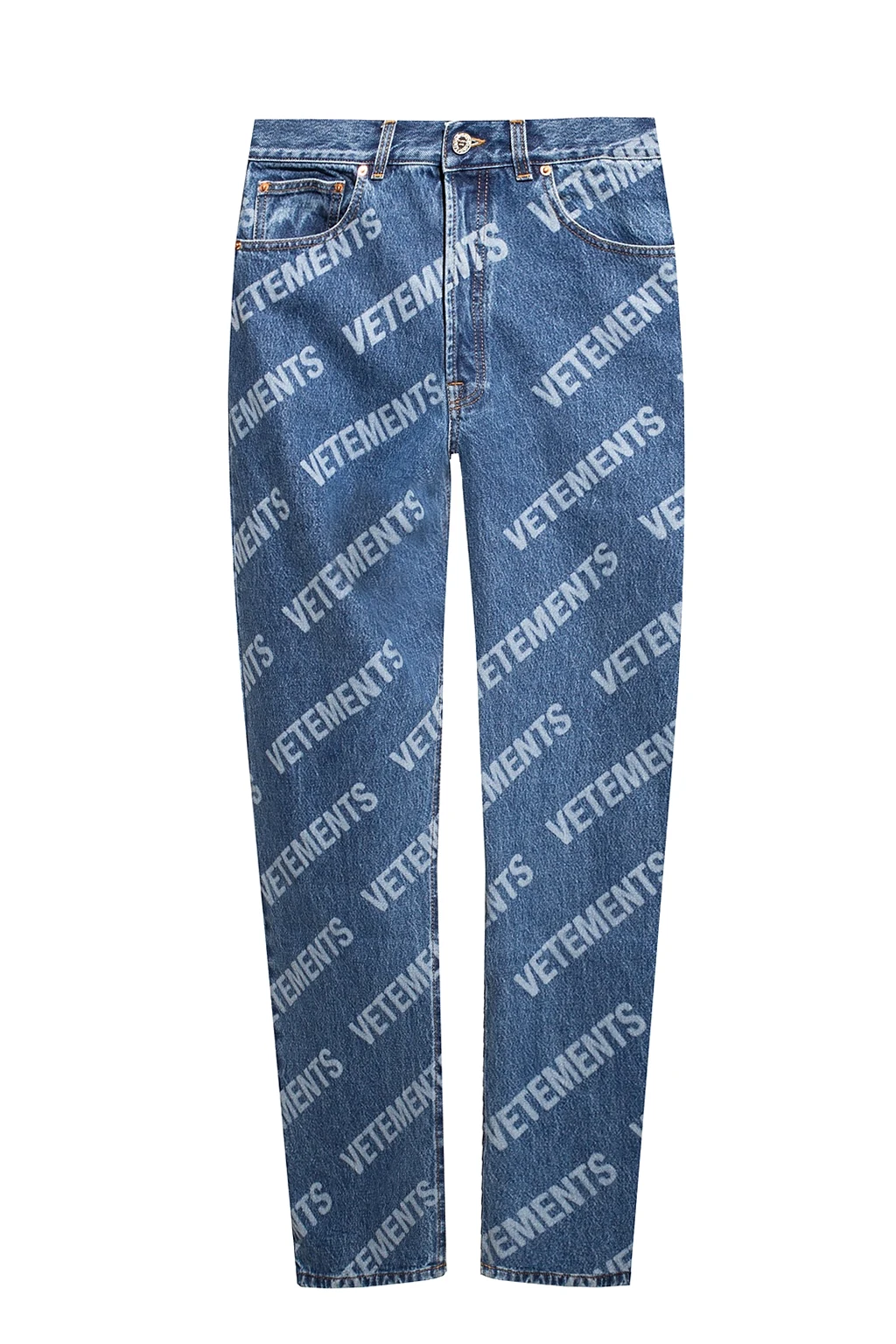 Jeans with logo