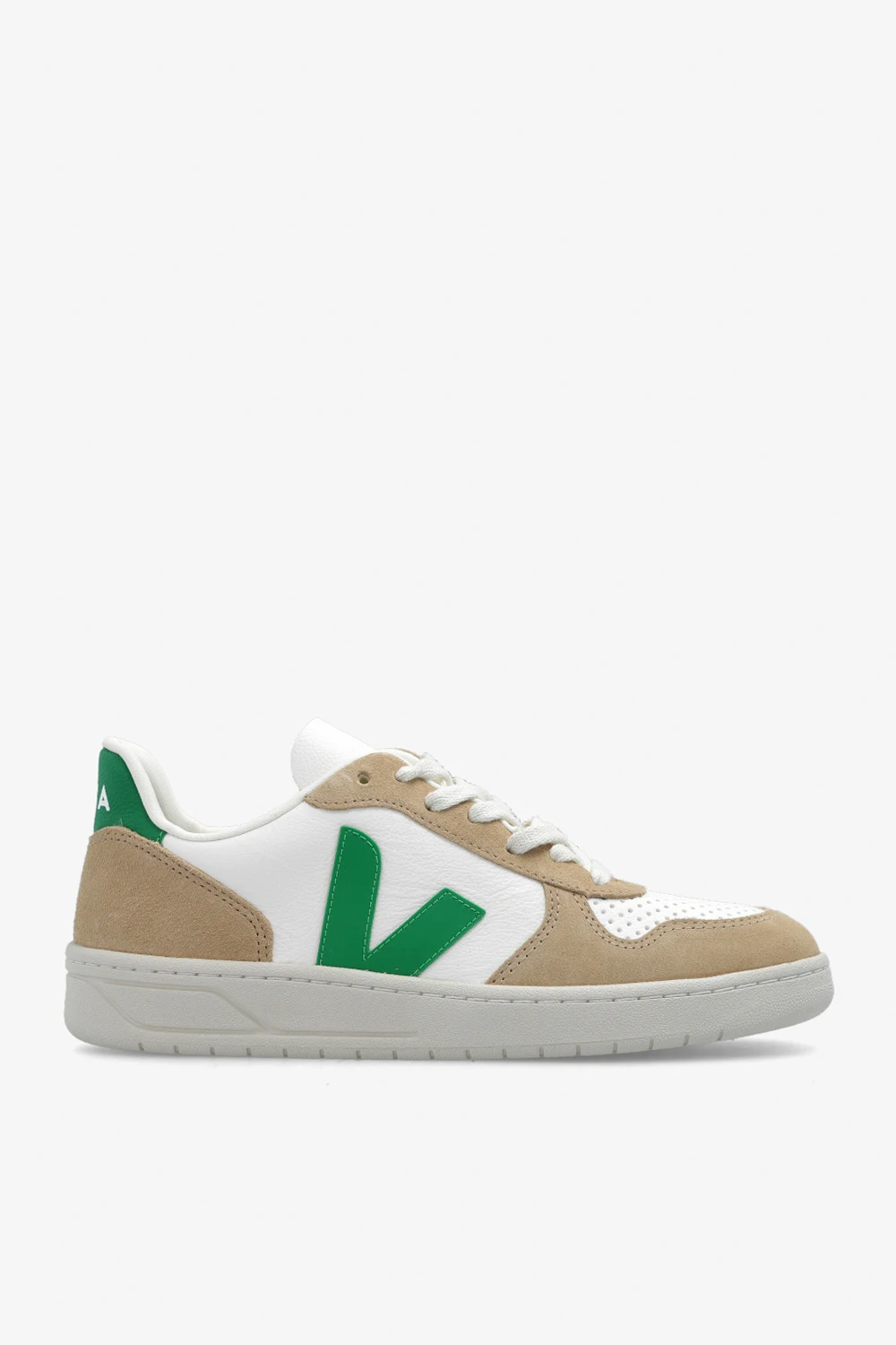 WHITE ‘V-10 Chromefree Leather’ sneakers