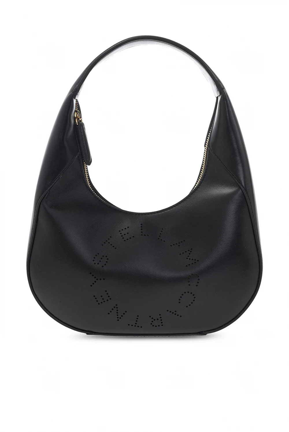 BLACK Handbag with logo