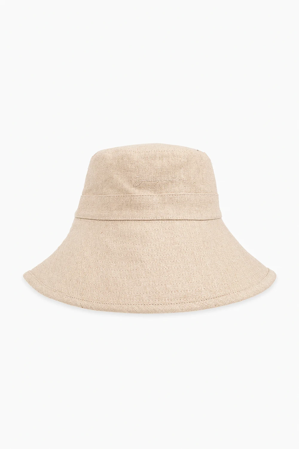 Linen bucket hat