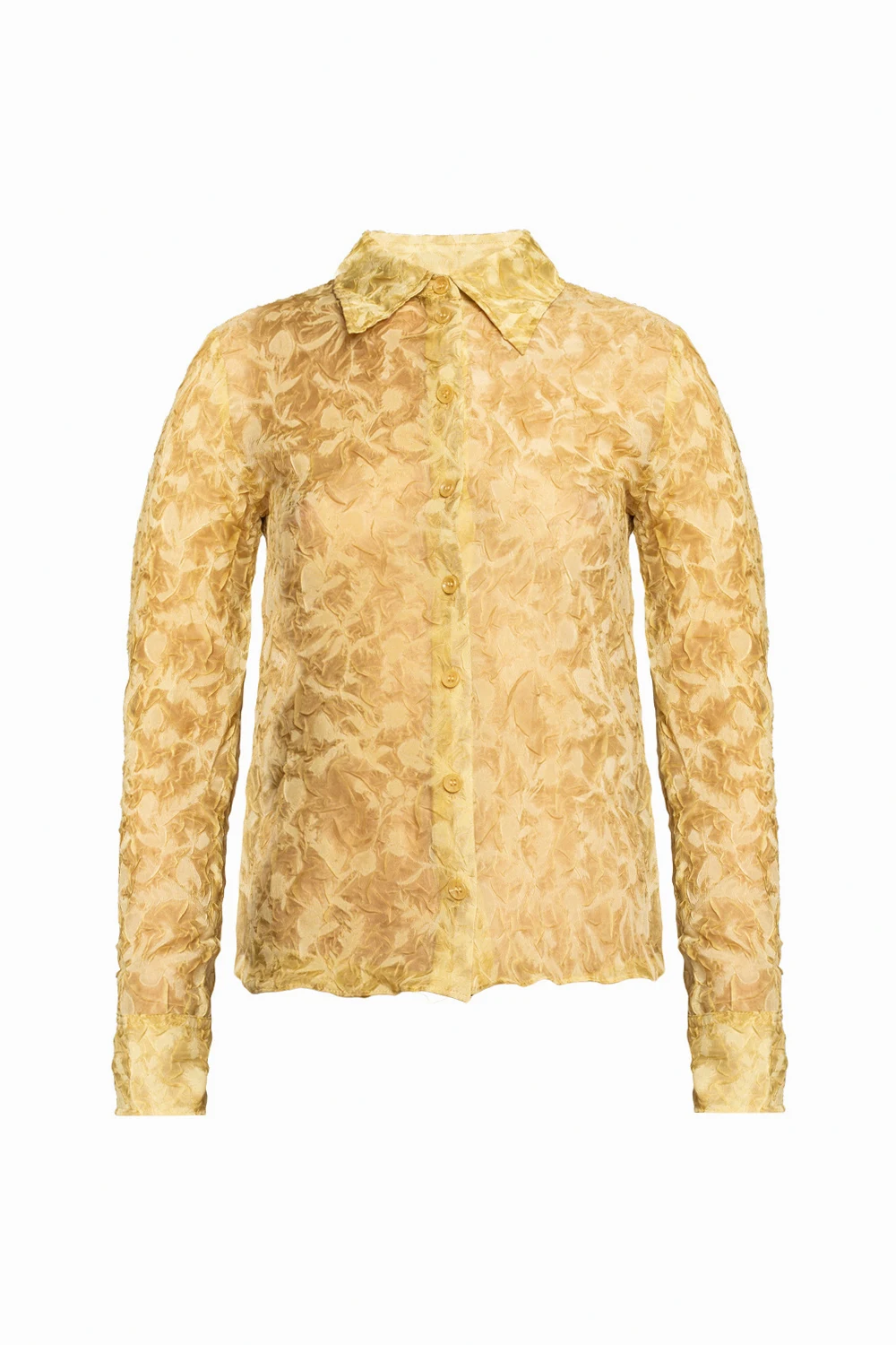 YELLOW  Textured shirt