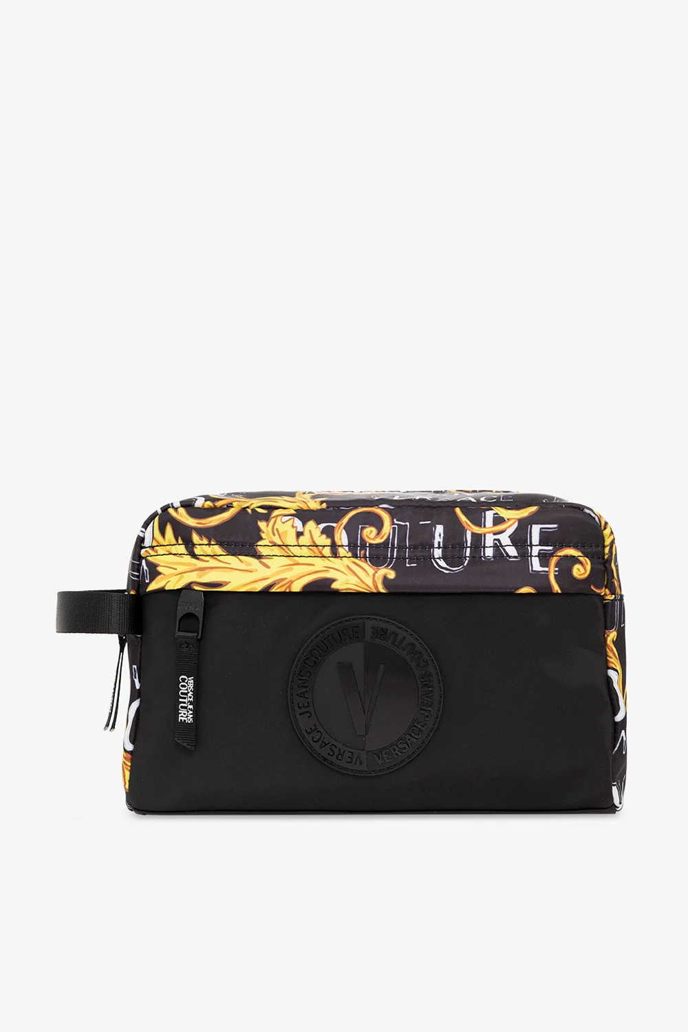 BLACK Patterned handbag