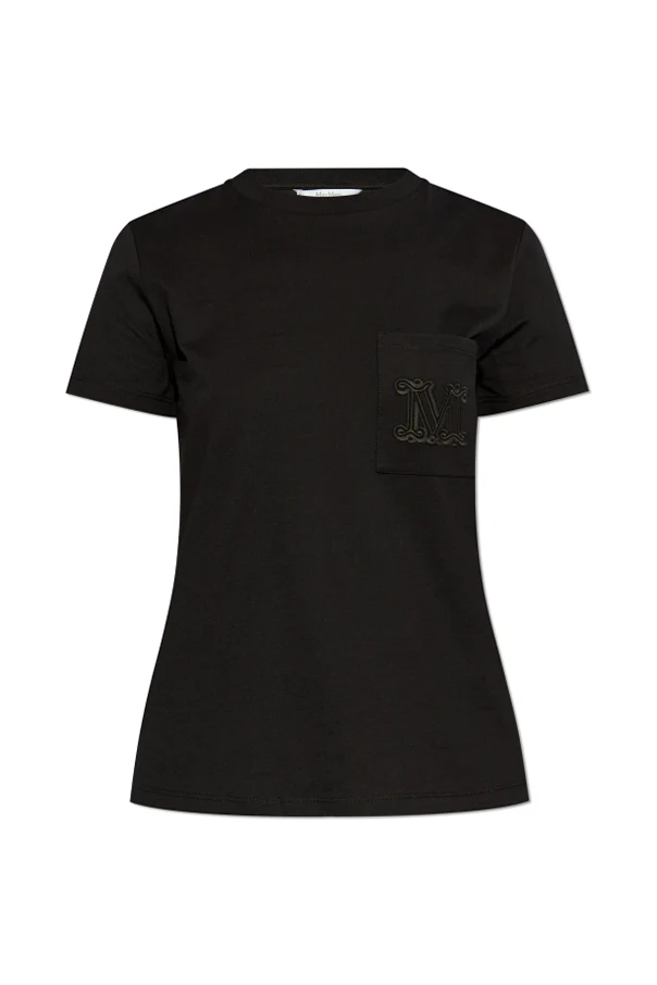 CZARNY T-shirt `Papaia`