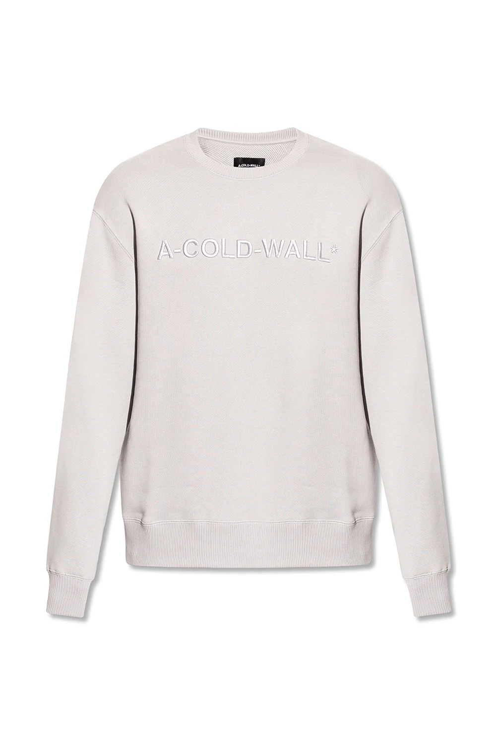 GREY Logo-embroidered sweatshirt