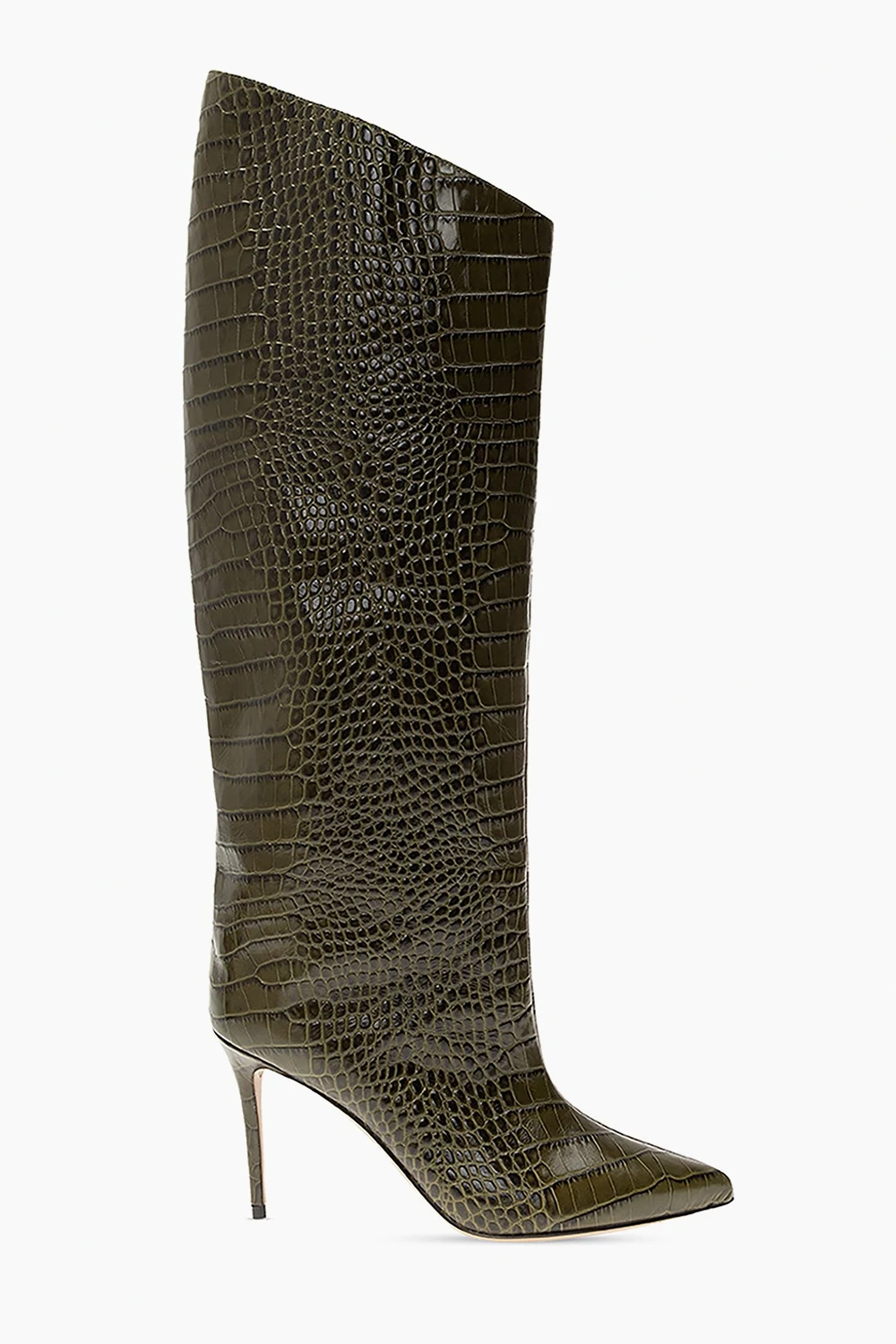 ‘Alex’ heeled knee-high boots