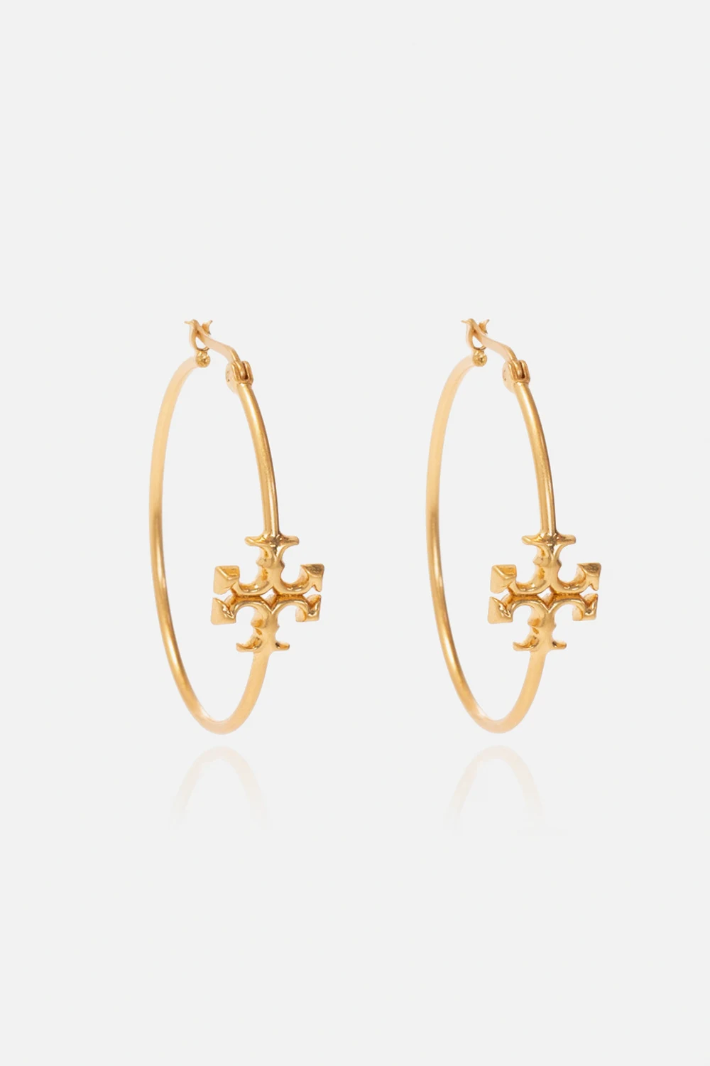 GOLD ‘Kira’ round earrings