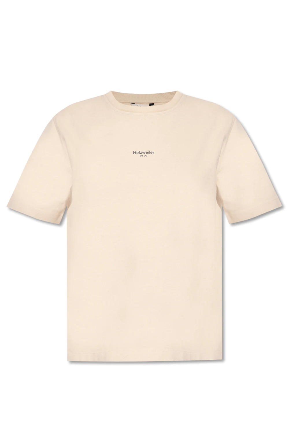 beige ‘Kjerag’ T-shirt with logo