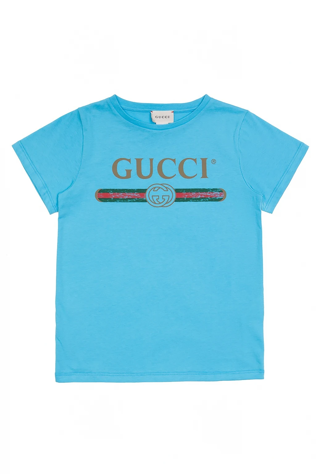 BLUE T-shirt with logo