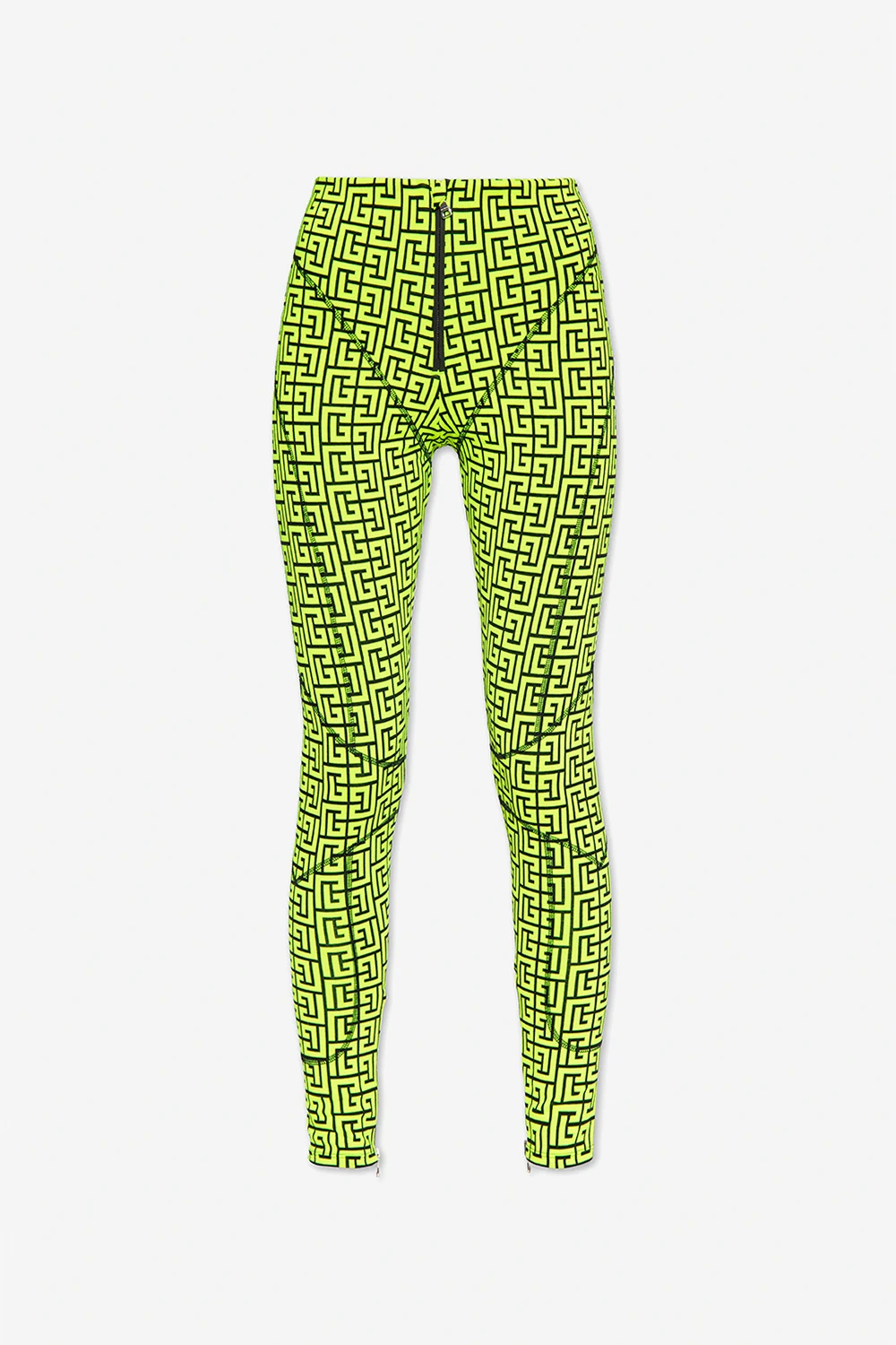 neon Leggings with monogram