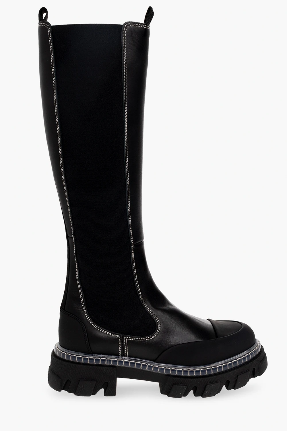 Leather boots