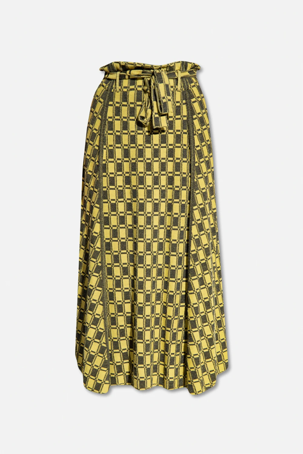 Skirt with geometrical pattern