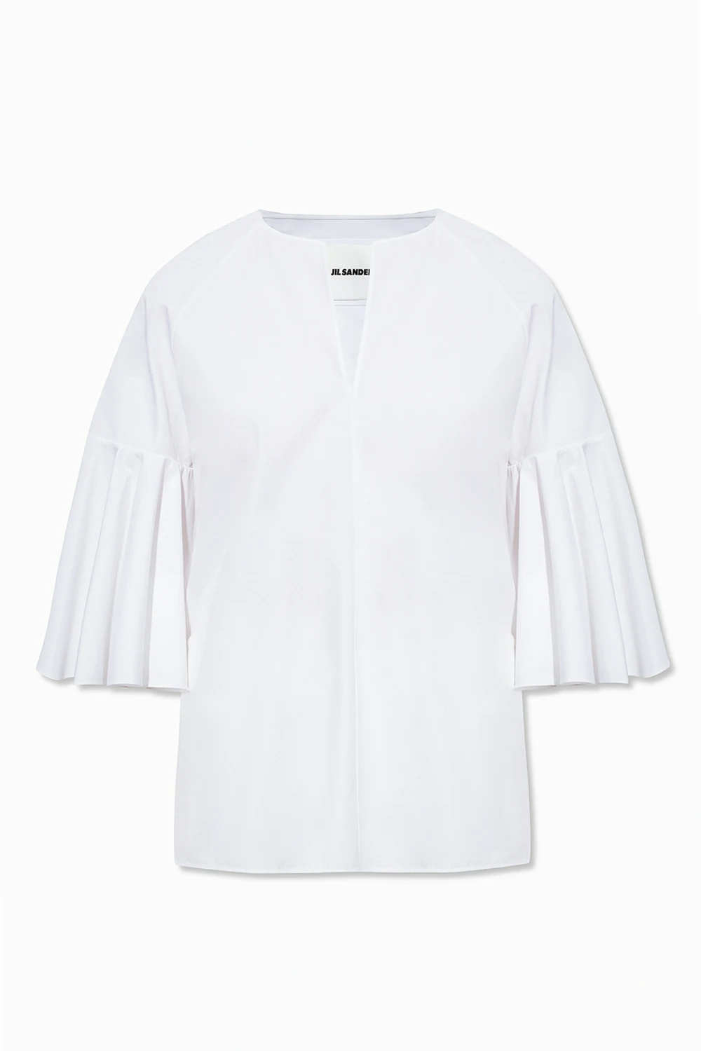 Top with decorative sleeves