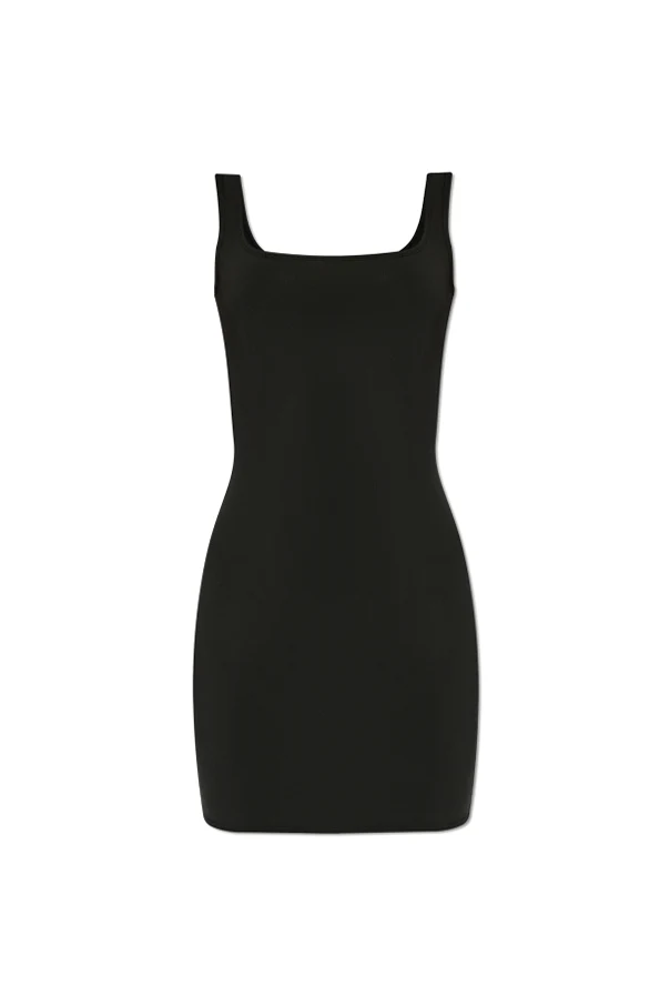 BLACK Square Mini Dress