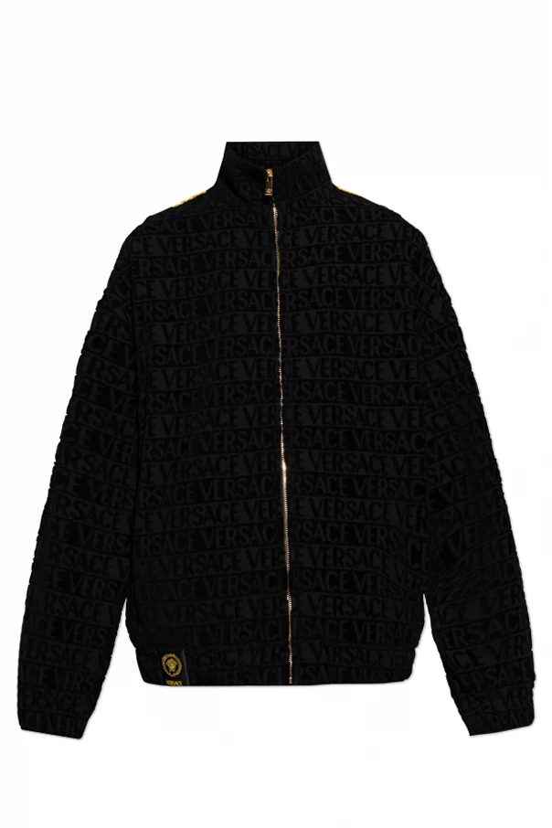 SCHWARZ Sweatshirt mit Logo