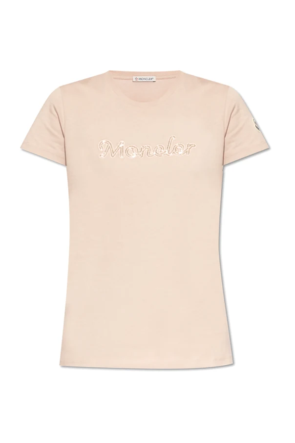 ROSA T-Shirt mit glänzenden Applikationen