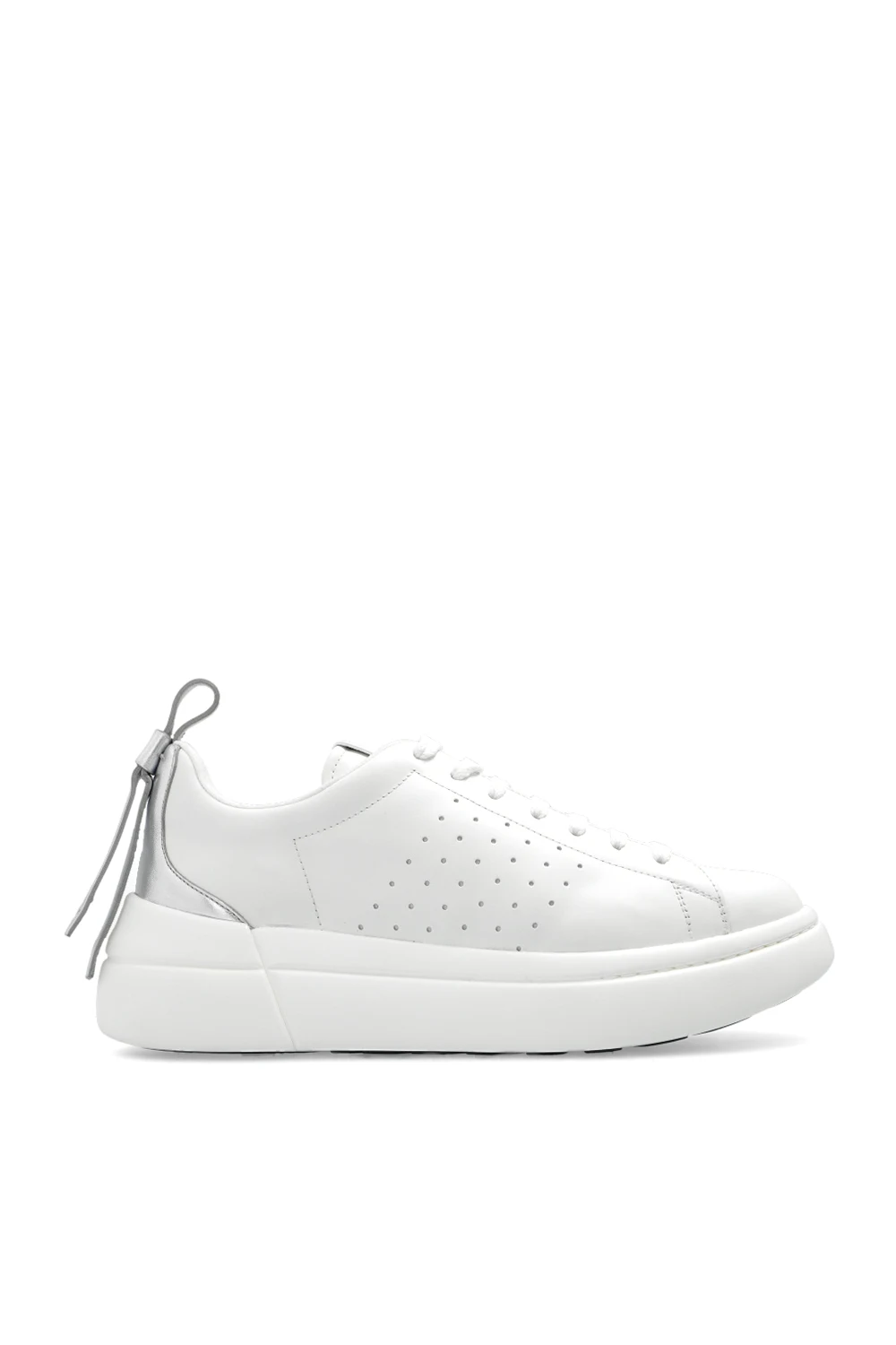 WHITE Sneakers with logo print