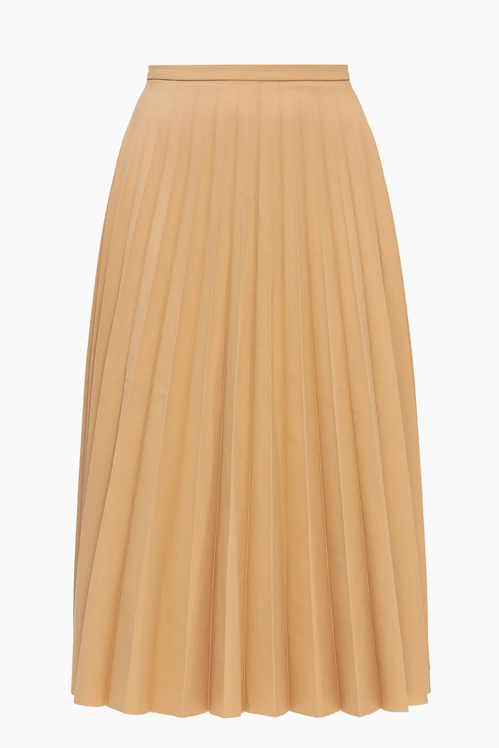 beige Pleated skirt