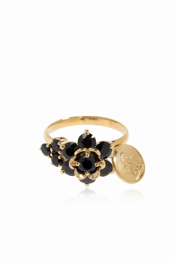 GOLD Goldener Ring mit Steinen