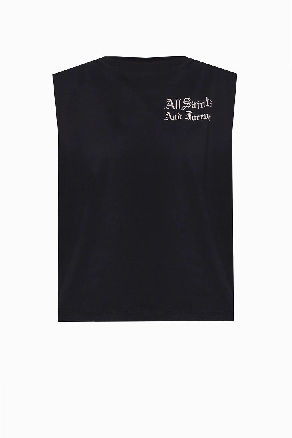 BLACK ‘We Are Coni’ sleeveless T-shirt