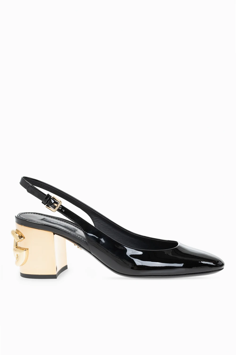 BLACK Slingback pumps