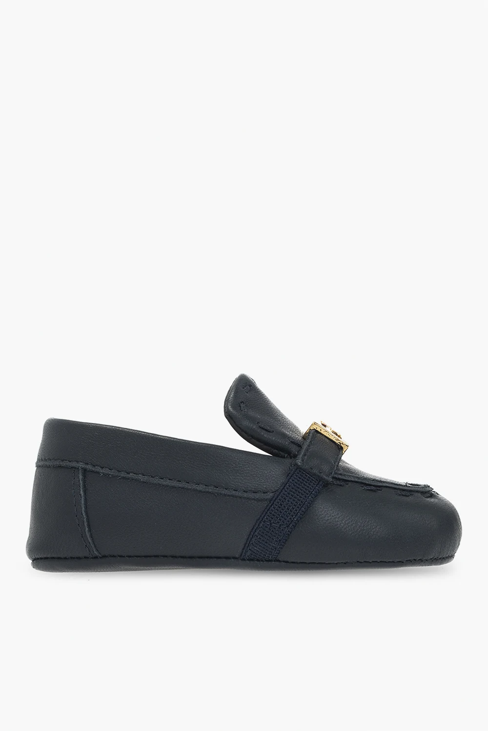 NAVY BLUE Leather shoes