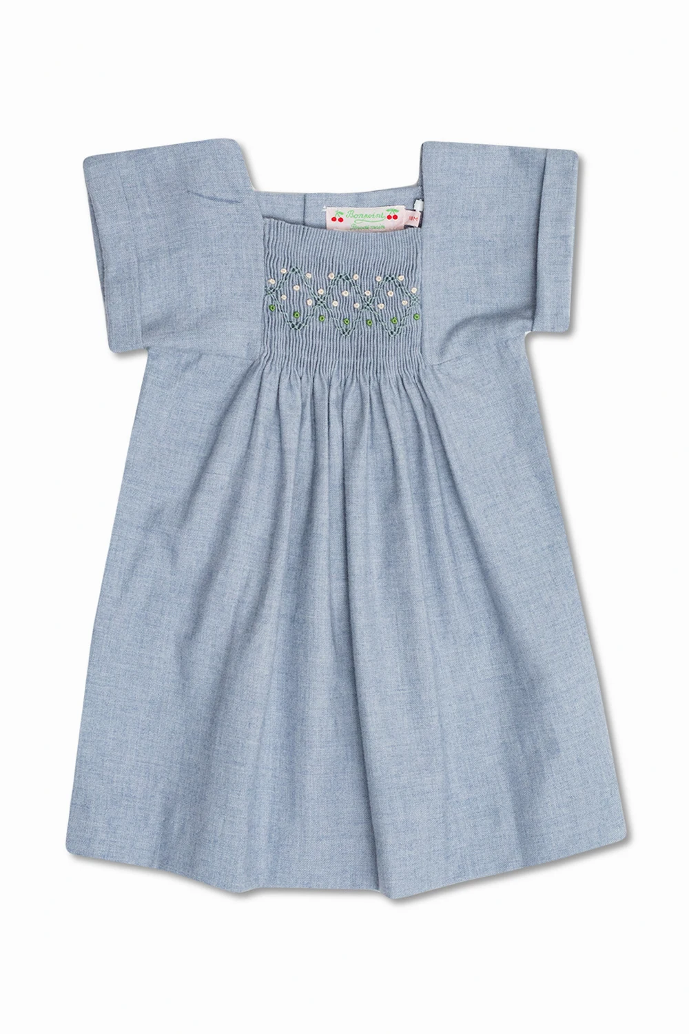 Dress with floral motif