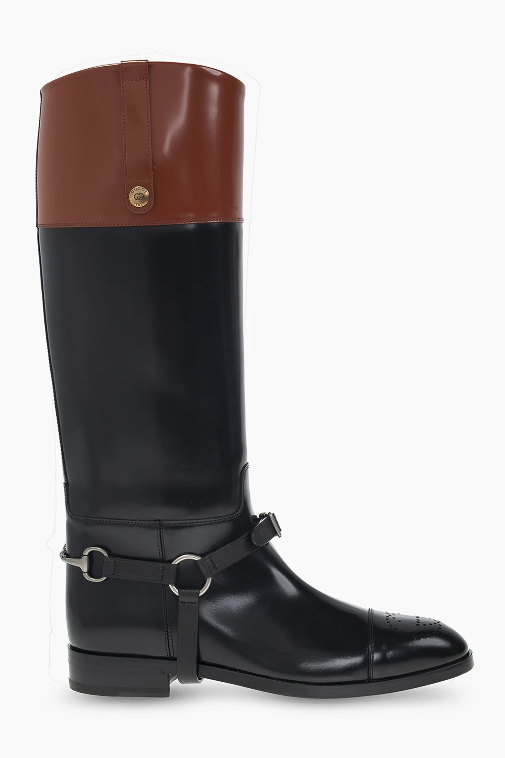 Leather boots