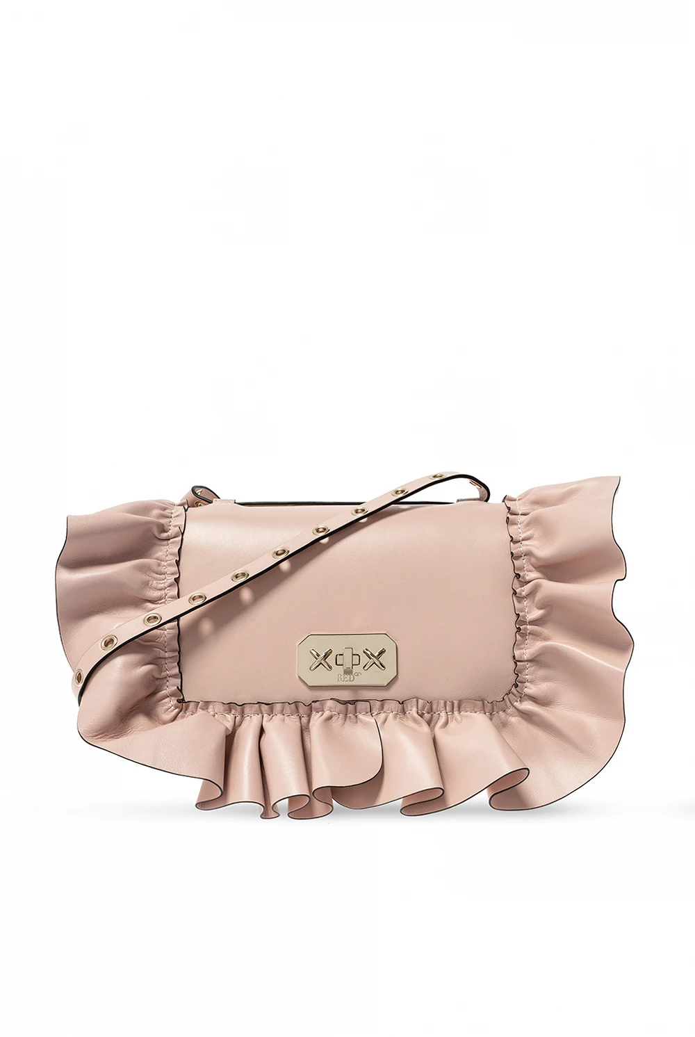 PINK Ruffled shoulder bag