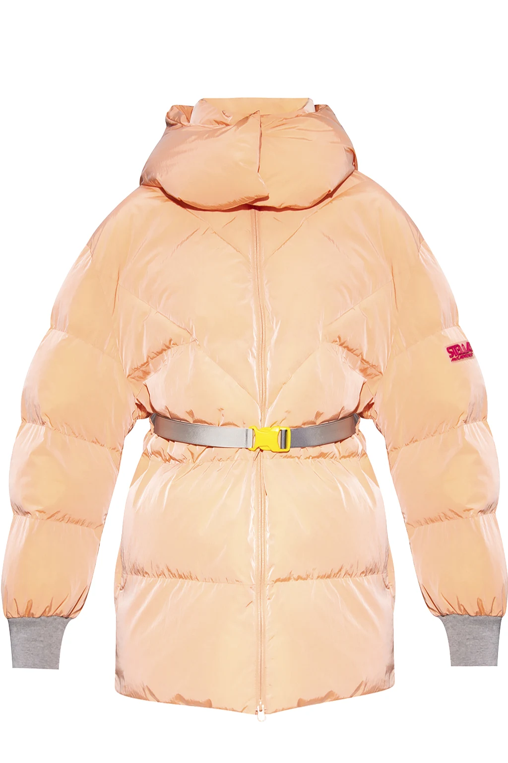 ORANGE Quilted jacket with logo