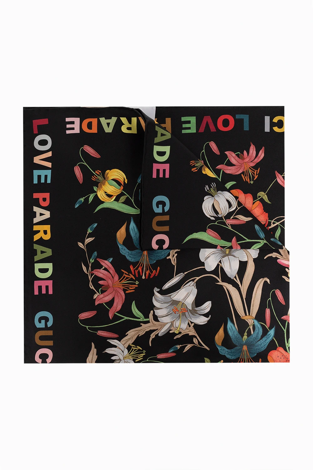 BLACK Silk shawl