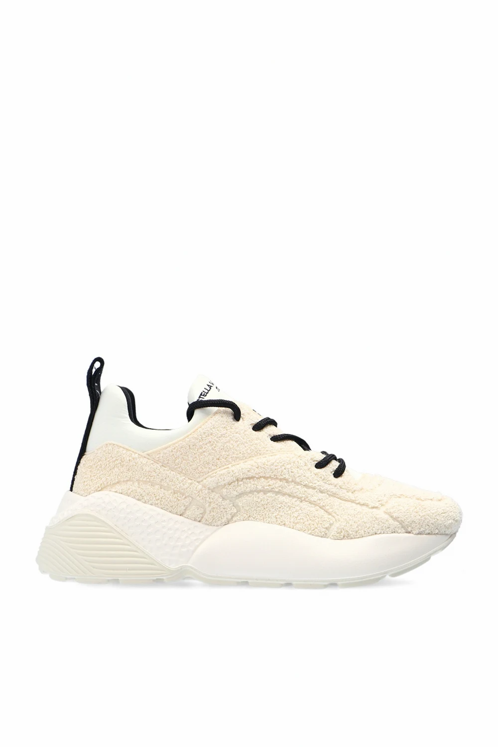 cream Sneakers with logo