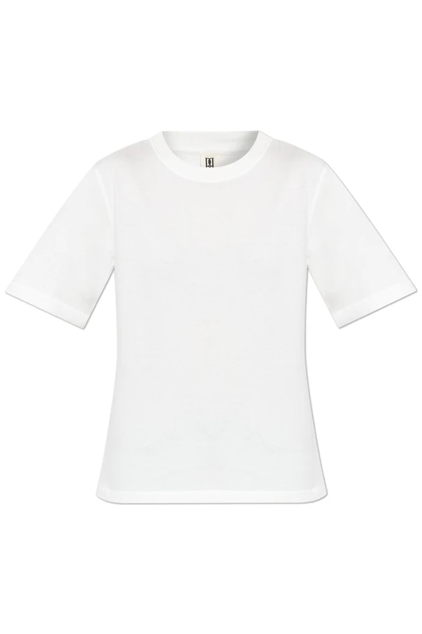 BIAŁY  Bawełniany t-shirt