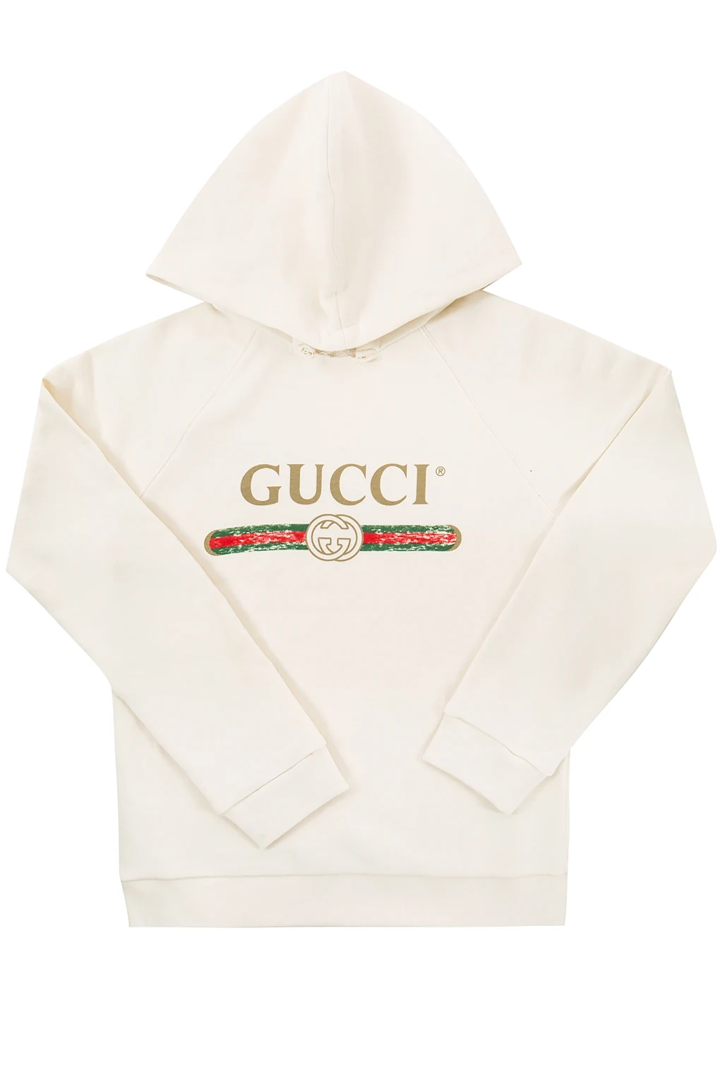 WHITE Hooded sweatshirt
