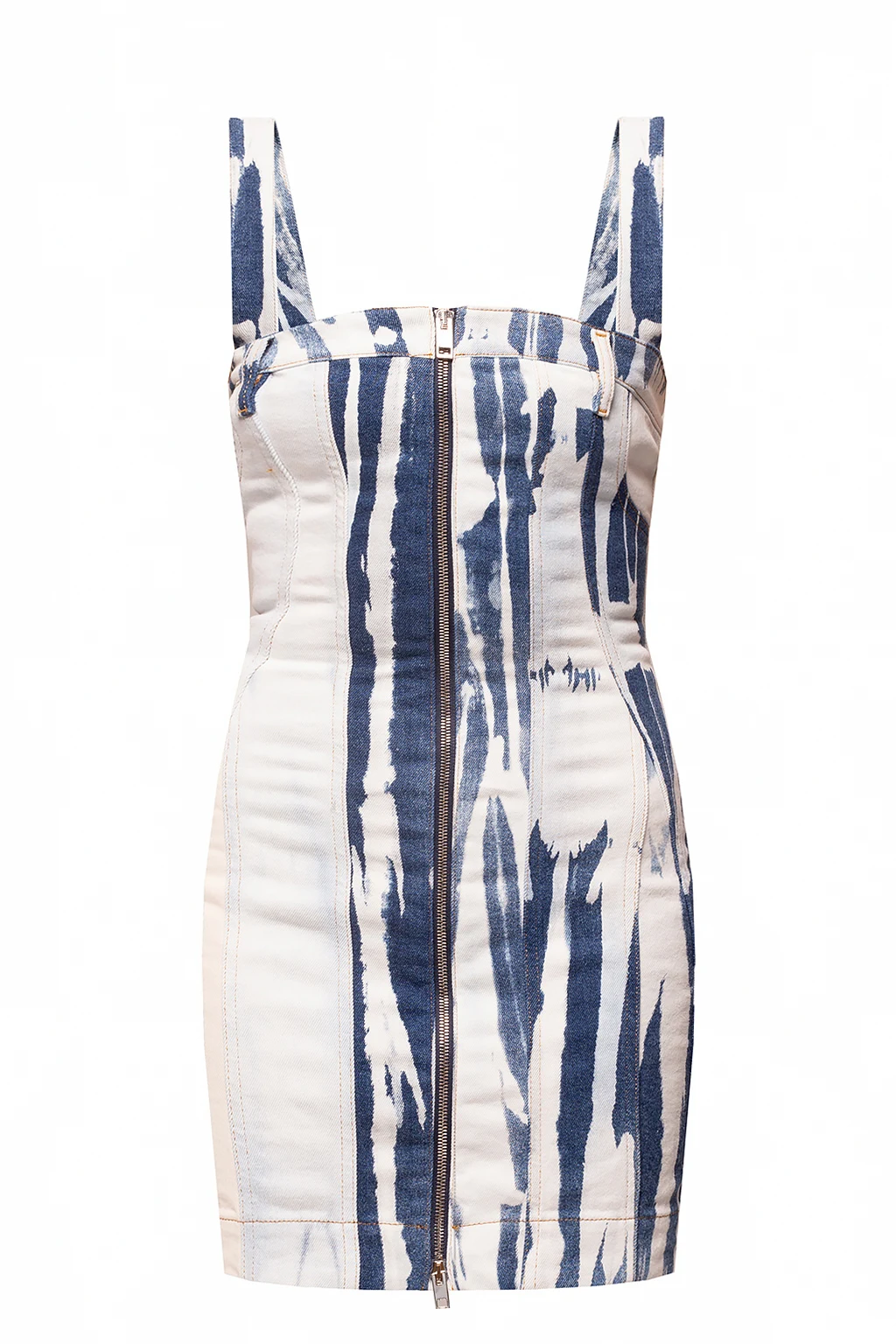 WHITE Dress with detachable straps