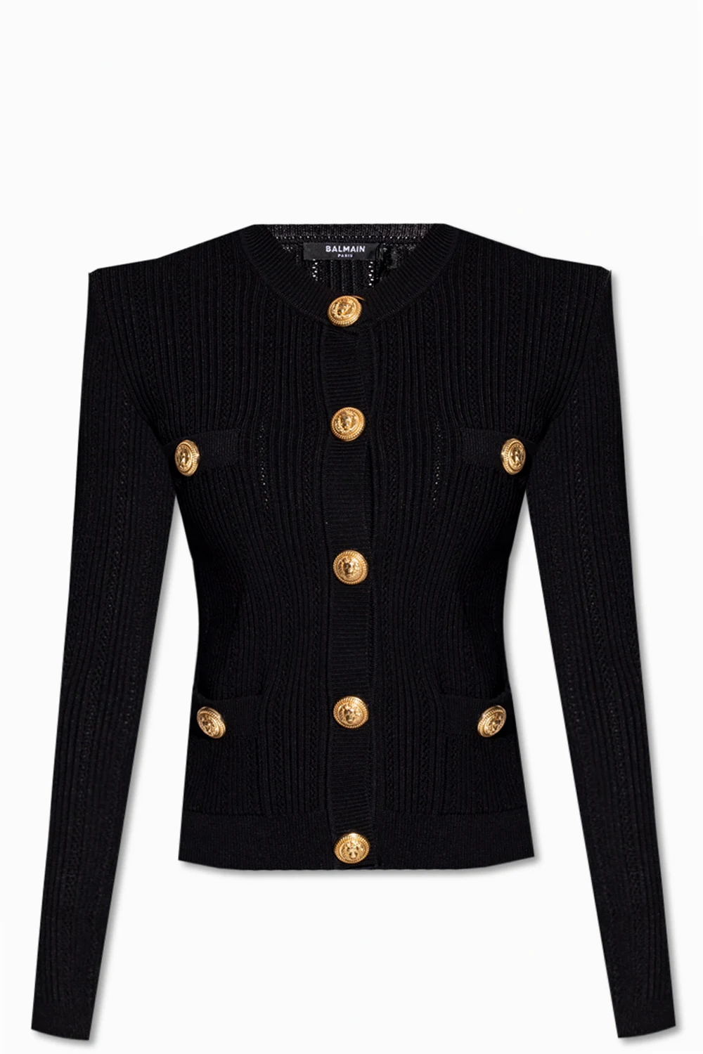 BLACK Cardigan with pockets