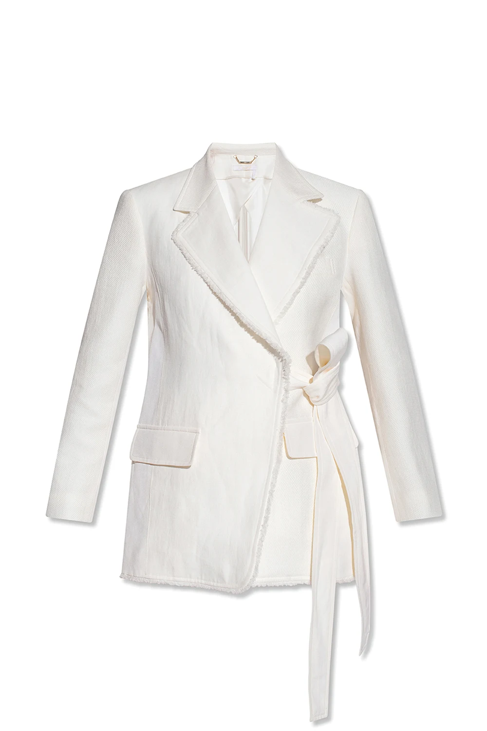 Blazer with notch lapels