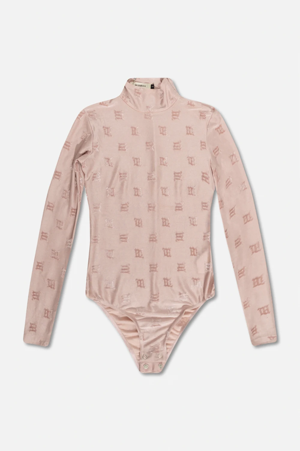 Body z welurowym monogramem
