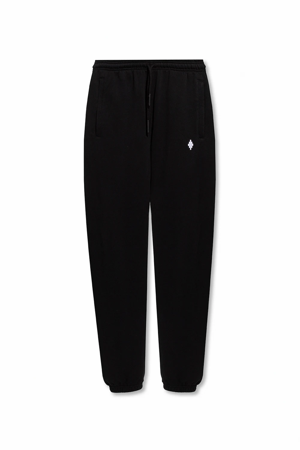 BLACK Sweatpants with logo
