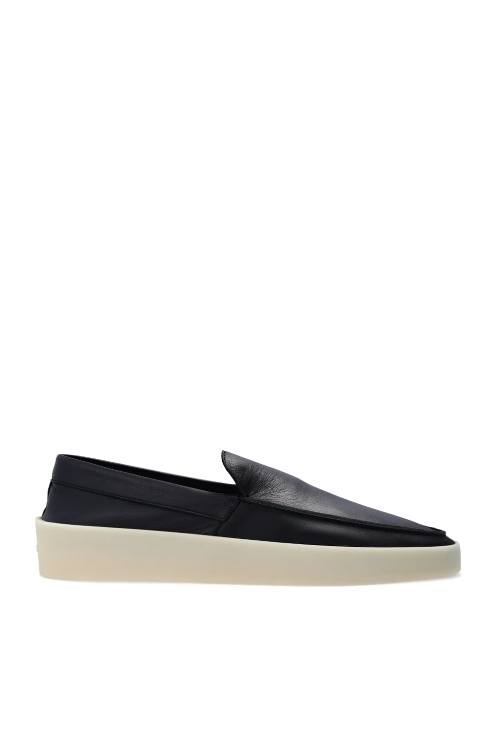 Leather loafers
