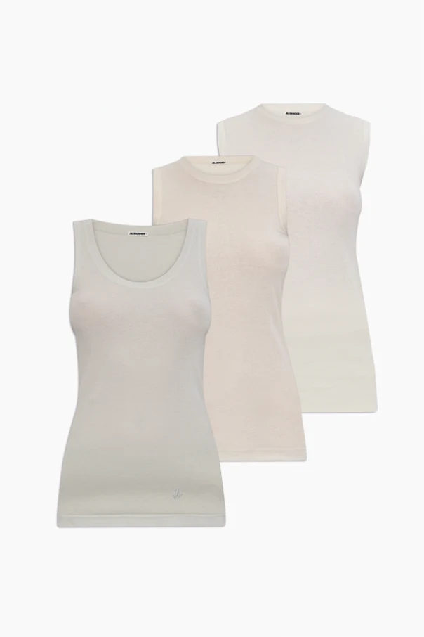 MEHRFARBIG Dreierpack Tops