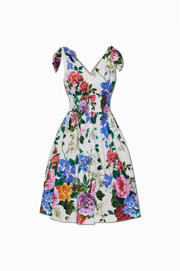 MEHRFARBIG Kleid mit Blumenmotiv